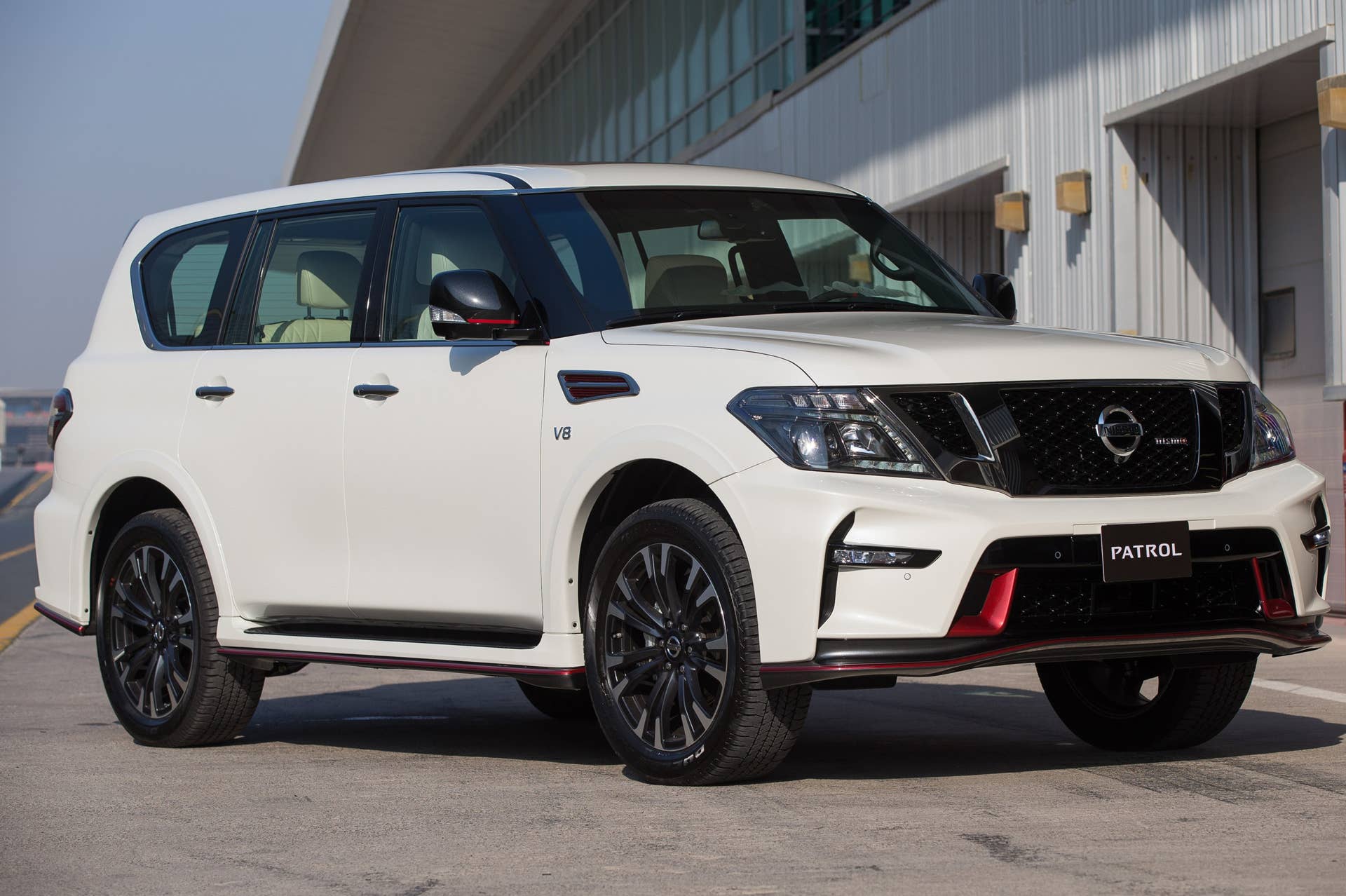 Nissan Patrol Nismo front 3/4