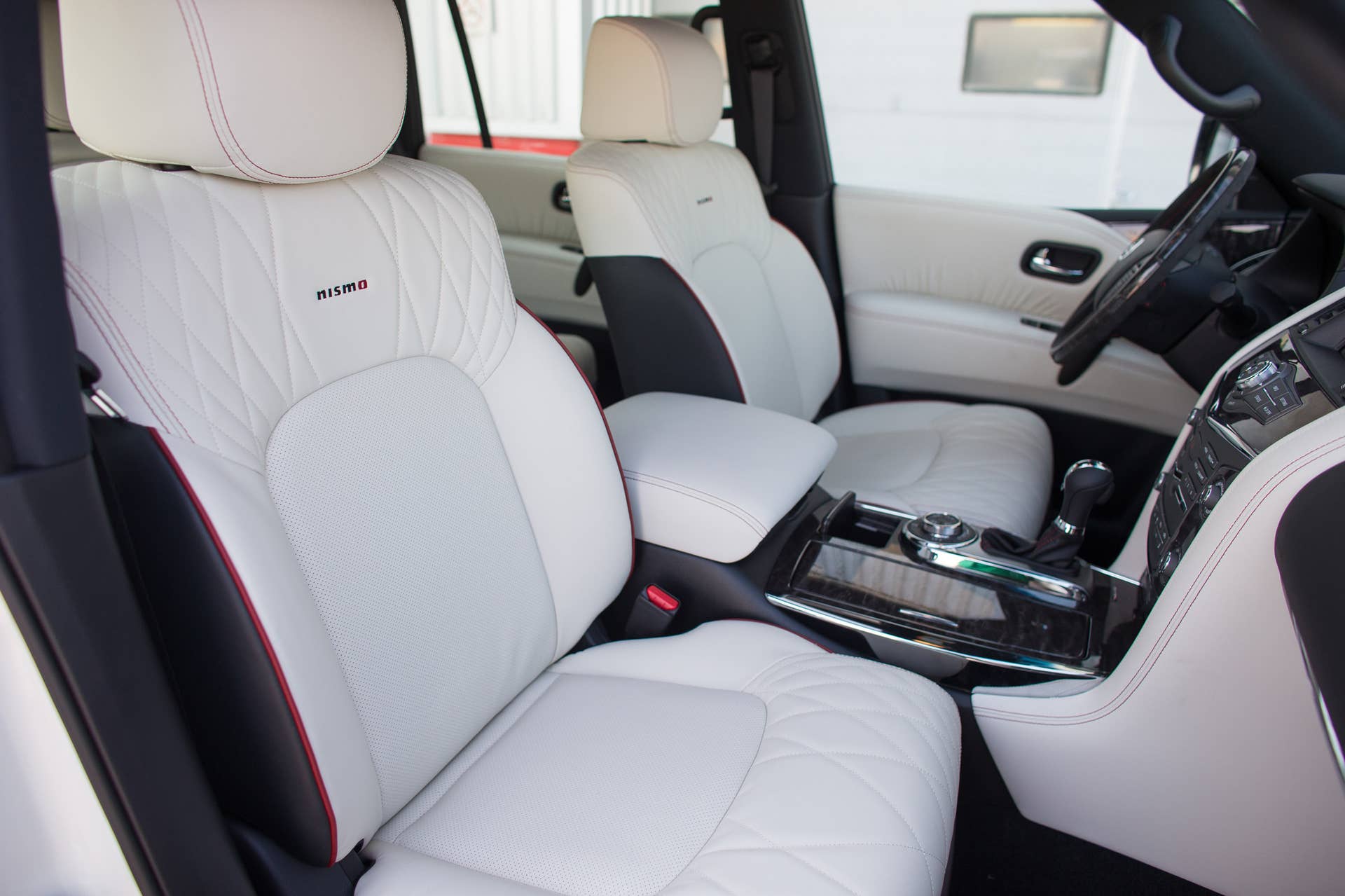 Nissan Patrol Nismo interior seats