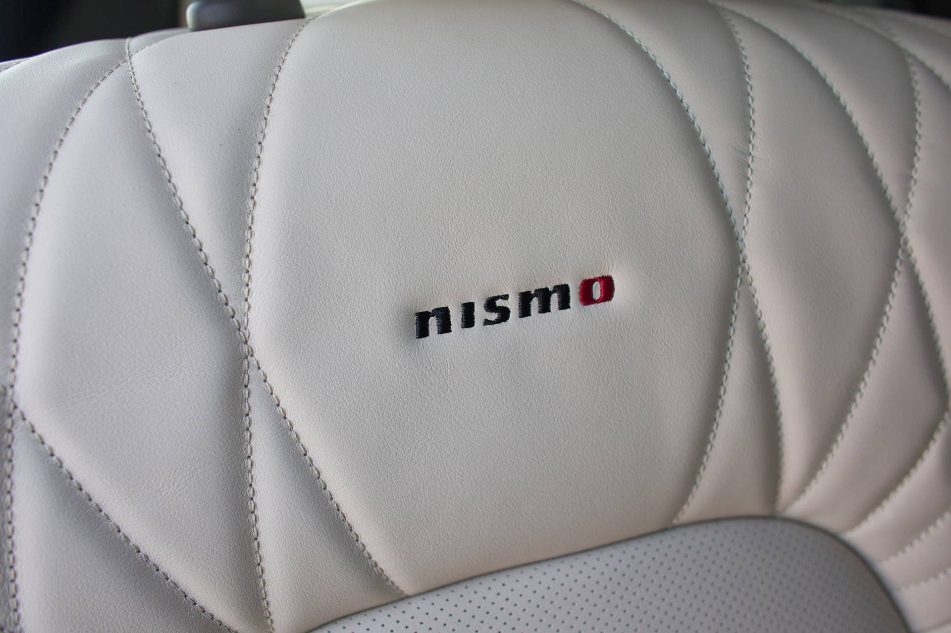 Nissan Patrol Nismo seats detail