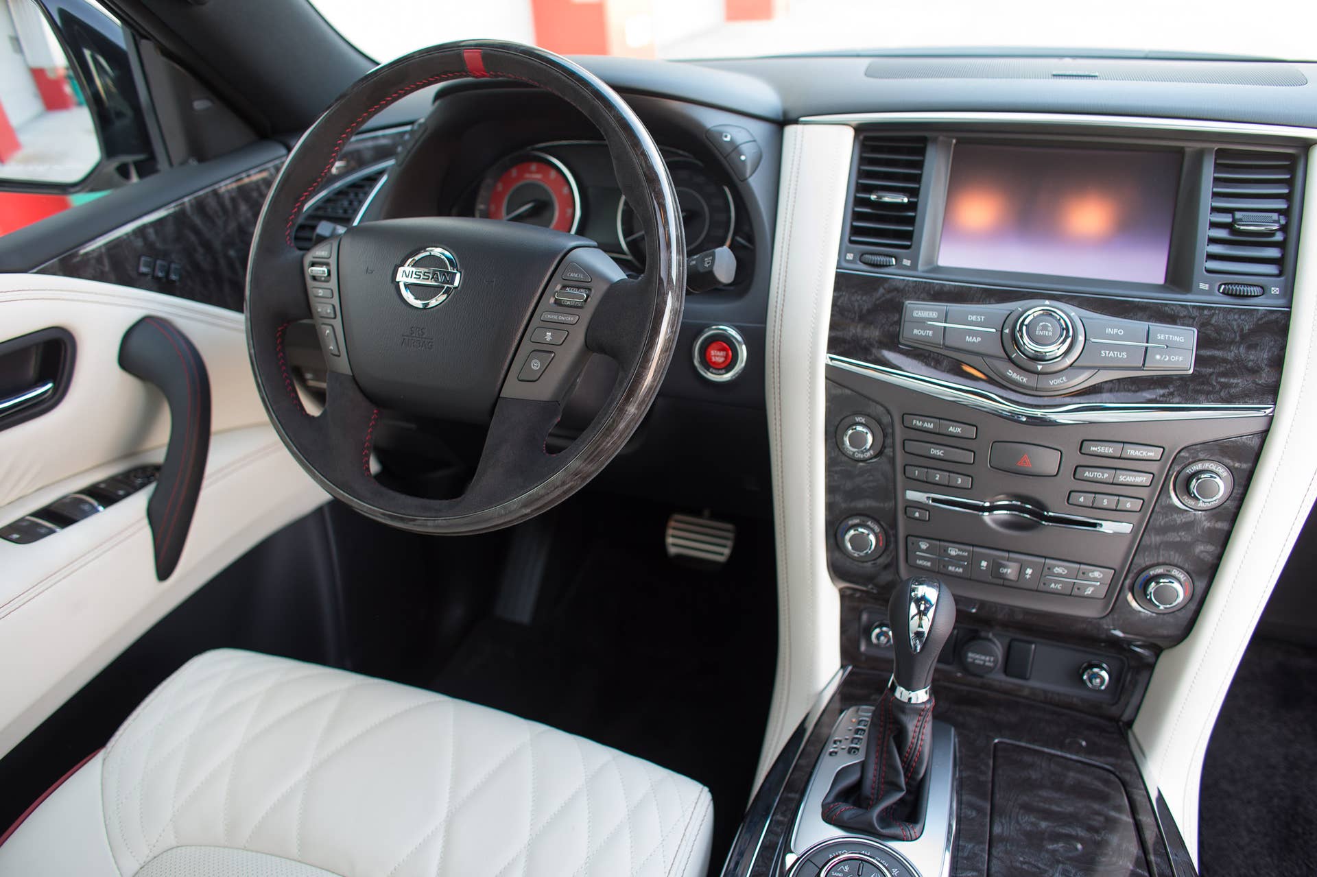 Nissan Patrol Nismo dashboard