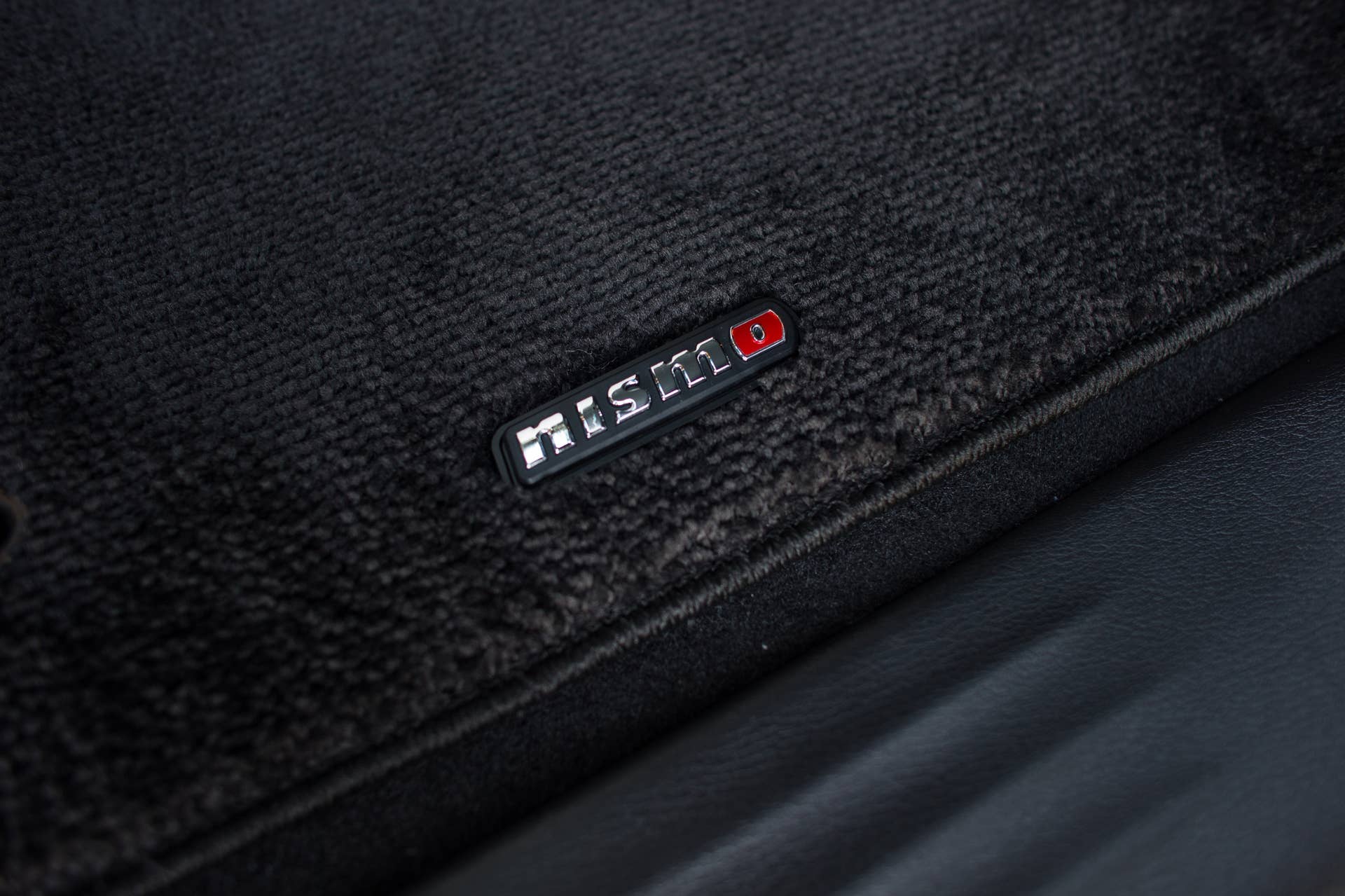 Nissan Patrol Nismo badge interior
