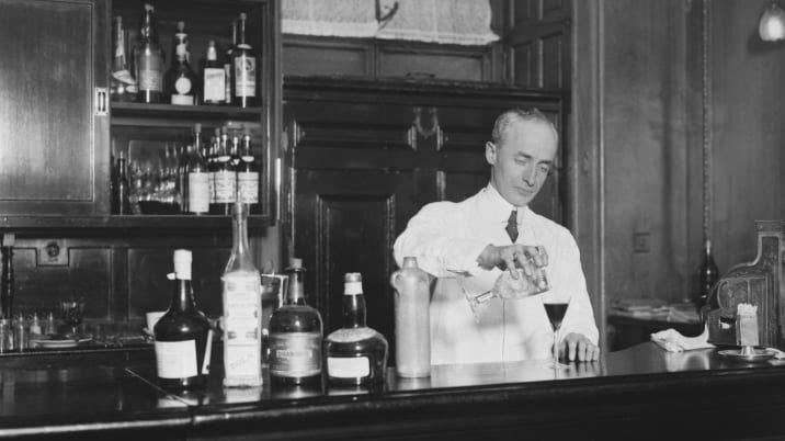 Savoy Hotel Barman