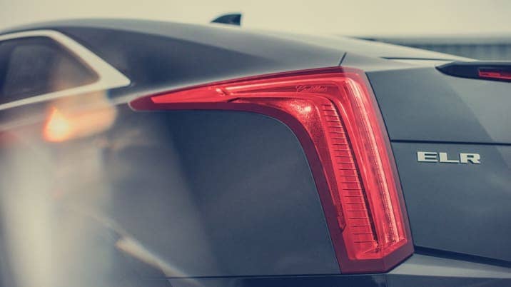 2016 Cadillac ELR taillight