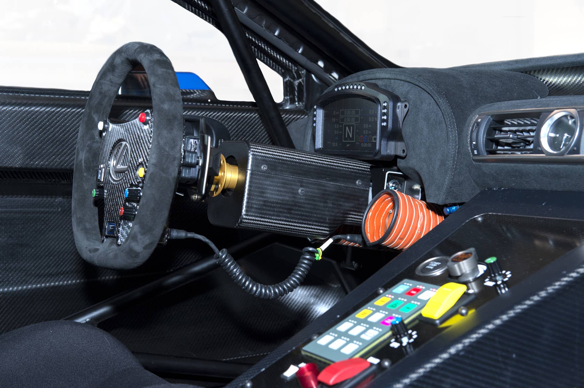 lexus rc f gt3 interior
