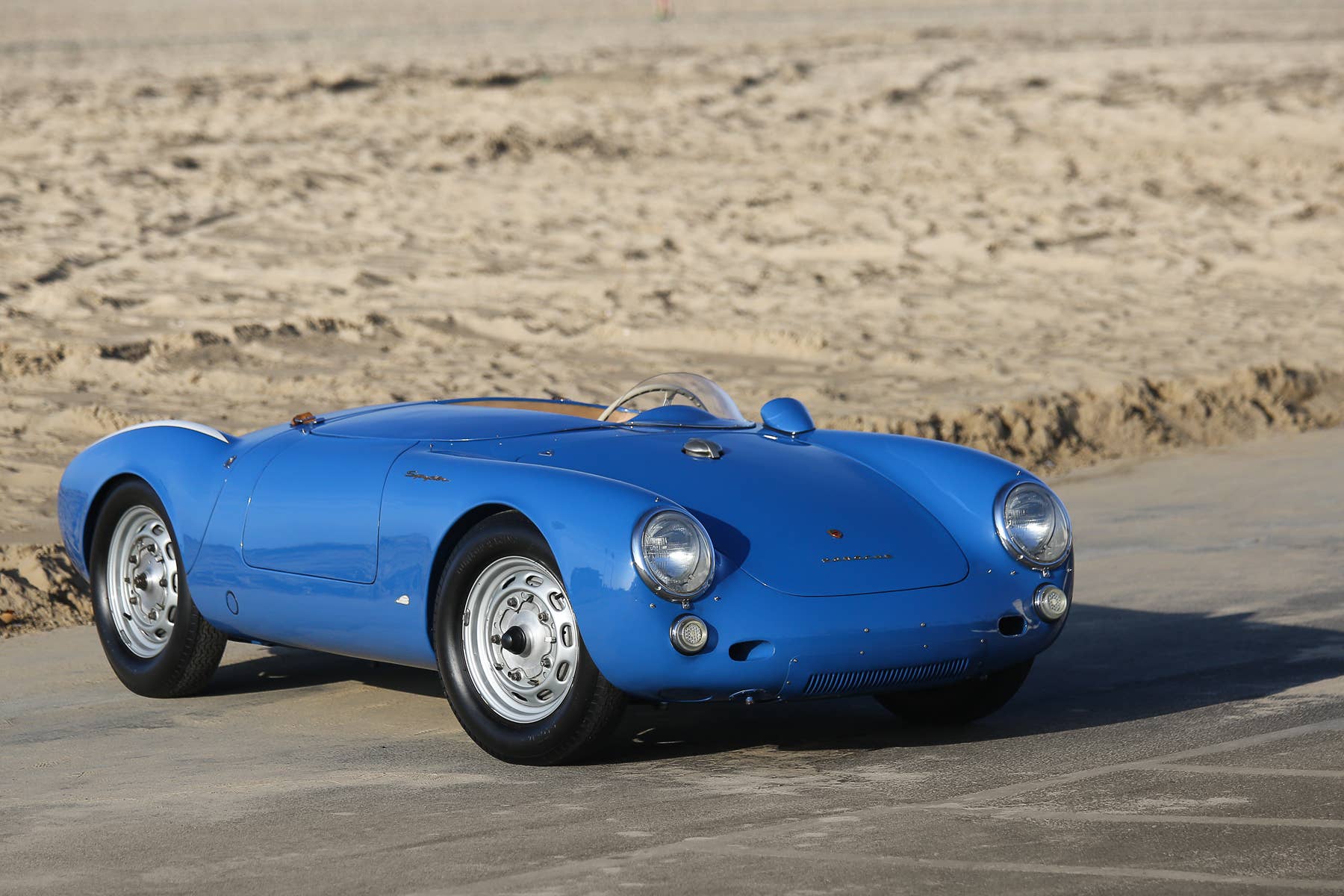 1955 Porsche 550 Spyder front 3/4
