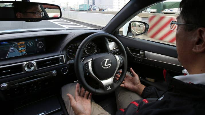 Japan Toyota Self Driving Cars