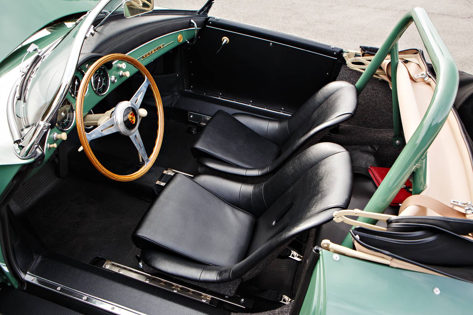 1958 Porsche 356 A 1500 GS/GT Carrera Speedster cockpit