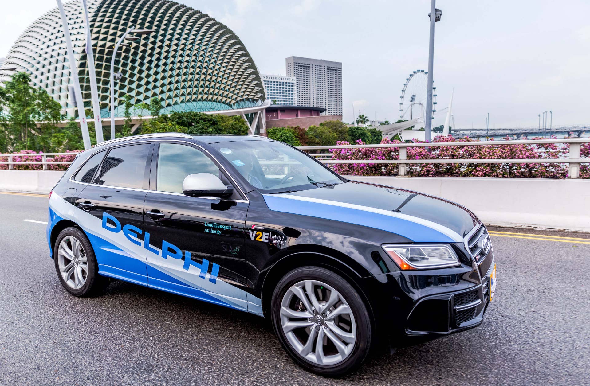 Singapore has selected Delphi to provide a fleet of automated taxis in a pilot test, beginning later this year. Engineers, acting as âsafety driversâ, will accompany select commuters in the first phase of the pilot test. By 2019, the company expects to introduce driverless pods in a small, controlled section of Singapore. Later this year, Delphi will reveal plans for similar pilots in American and European cities. (Photo by Sid Quah for Delphi)