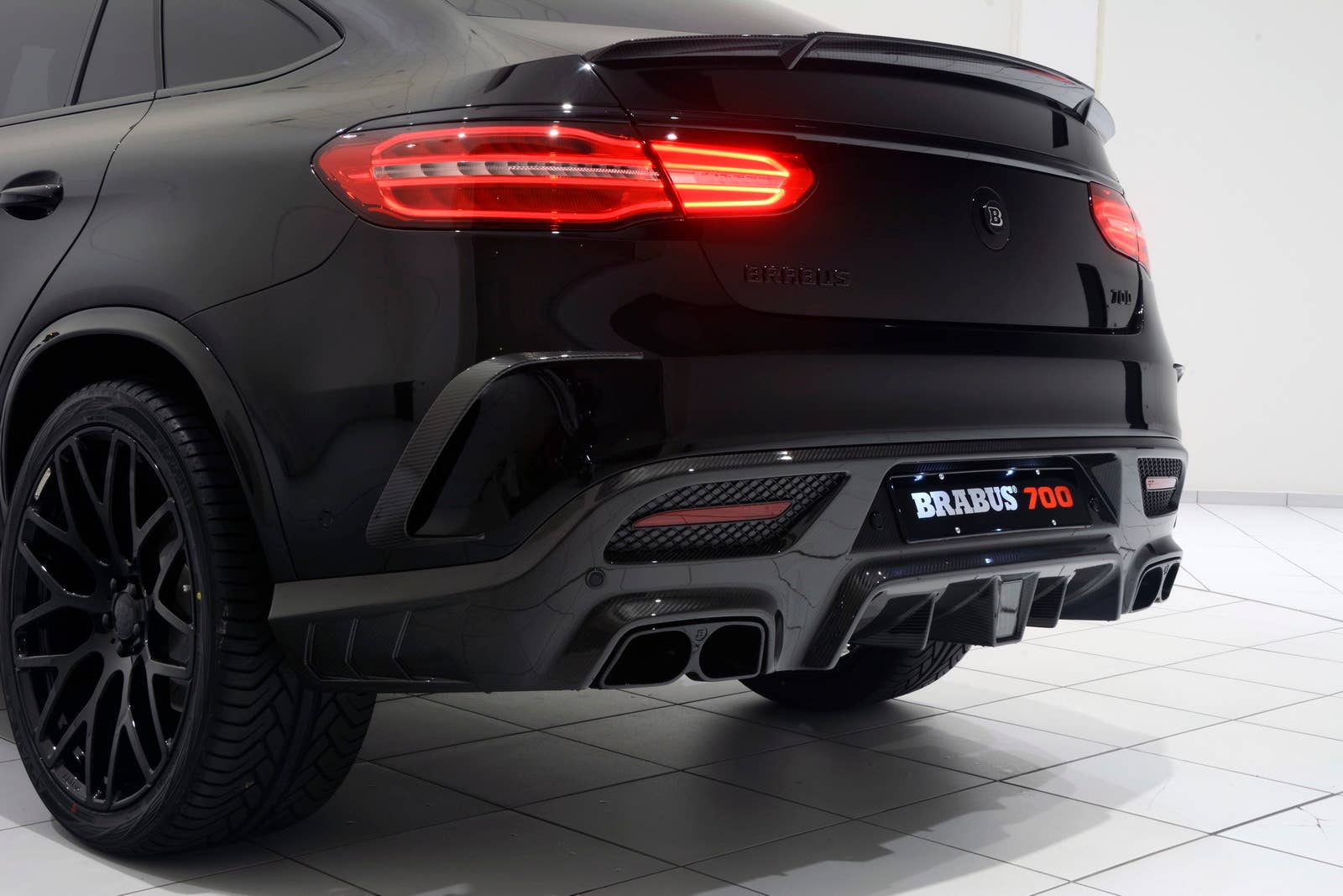 Mercedes GLE Brabus 700 rear