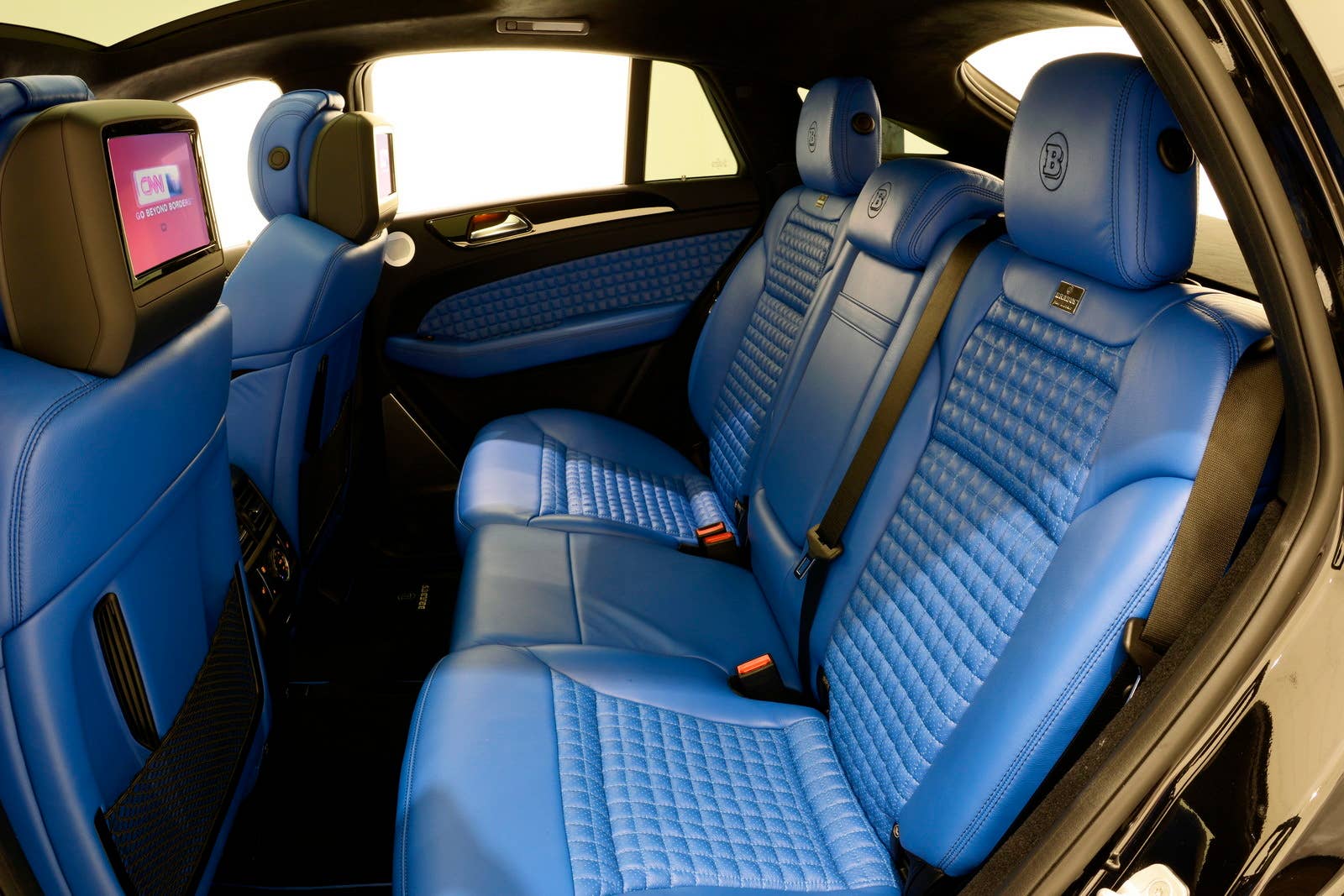 Mercedes GLE Brabus 700 Coupe interior rear