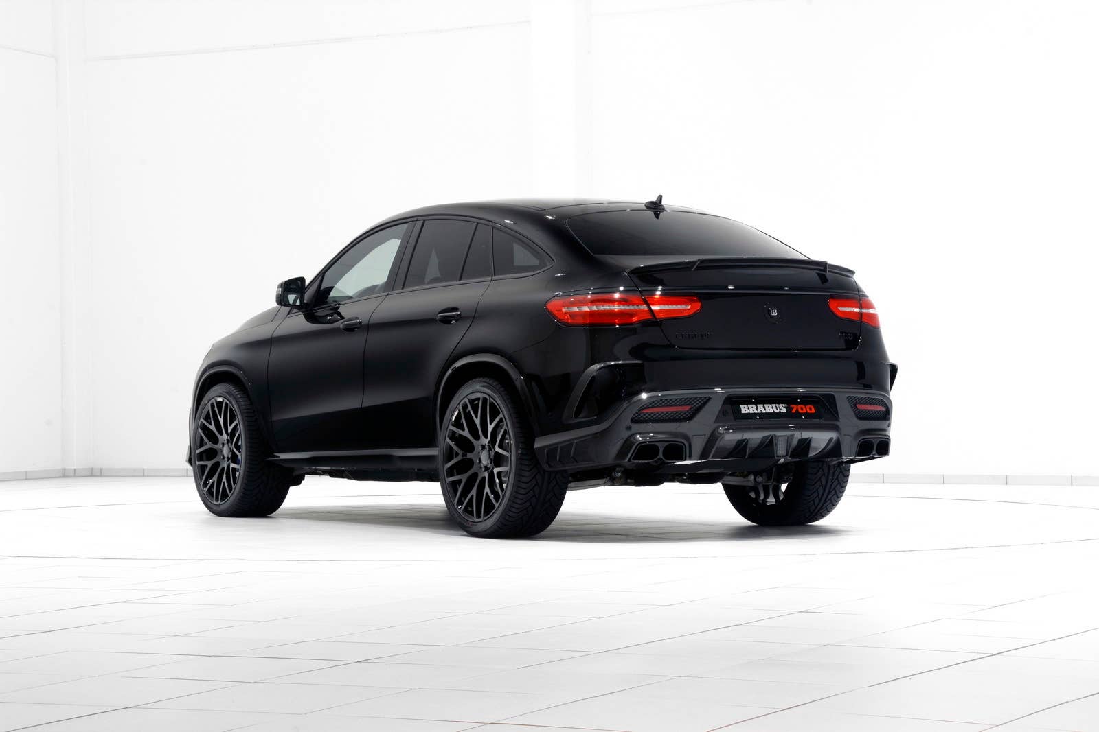 Mercedes GLE BRABUS 700 Coupe rear 3/4