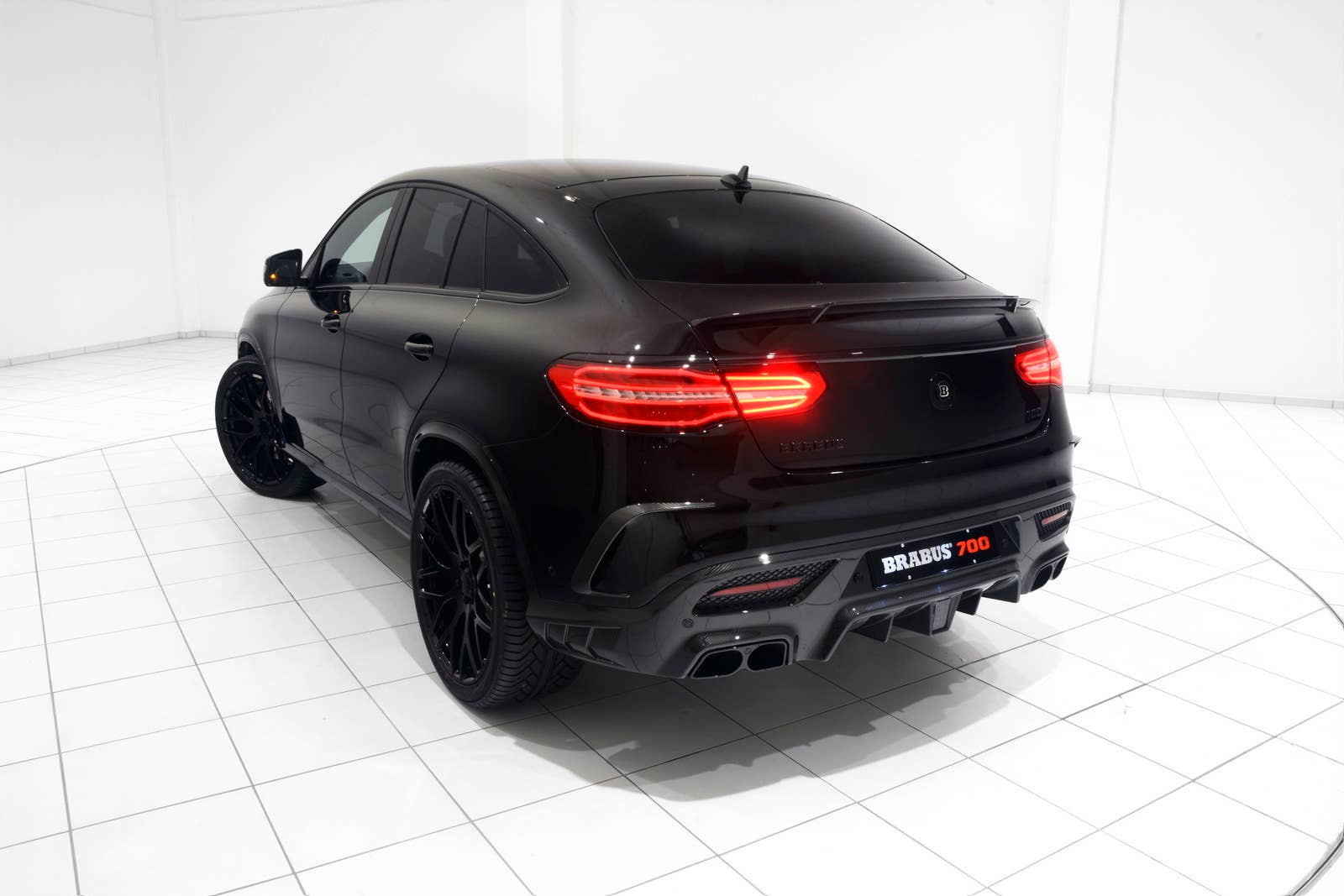 BRABUS 700 Coupe rear 3/4