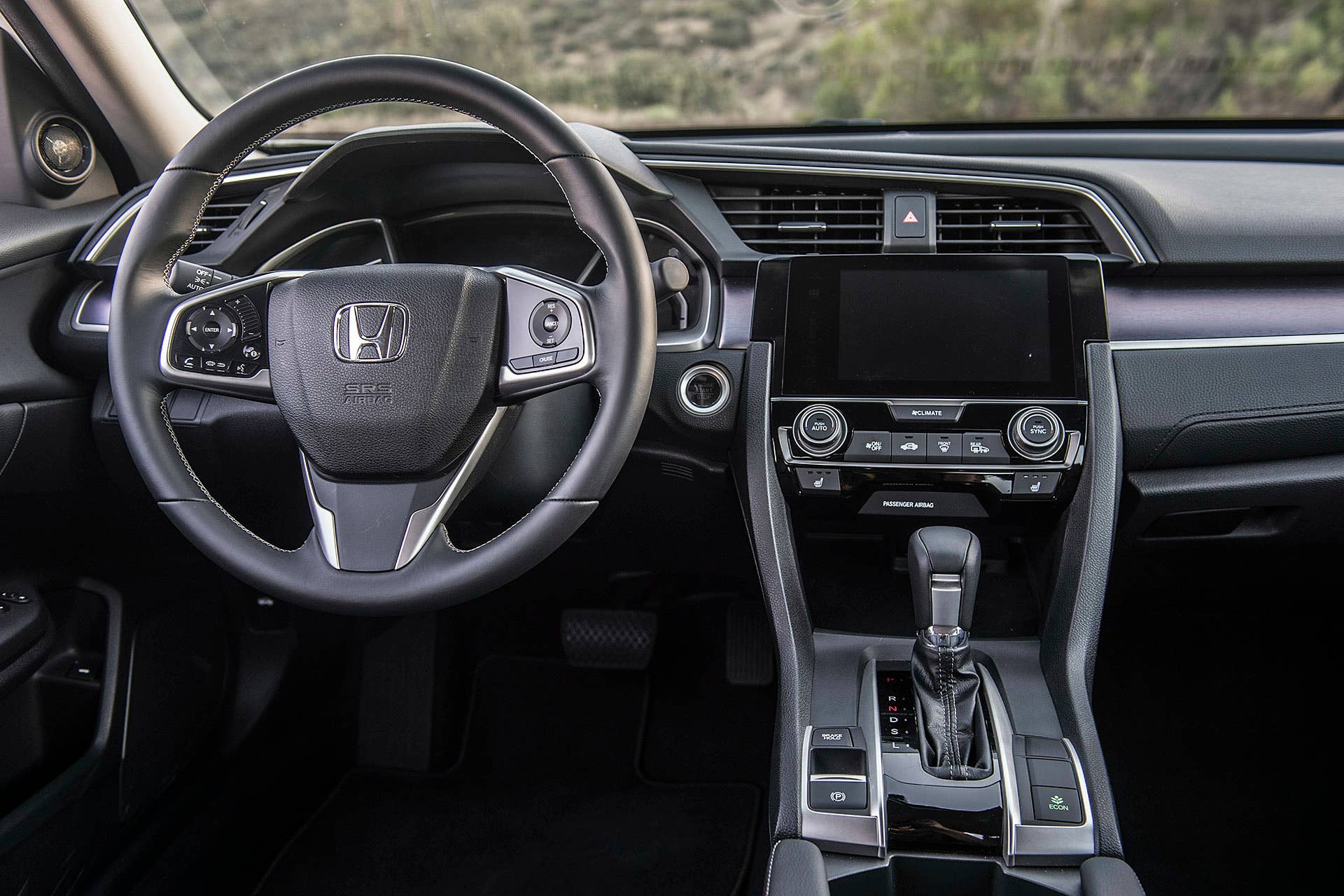 2016 Honda Civic interior