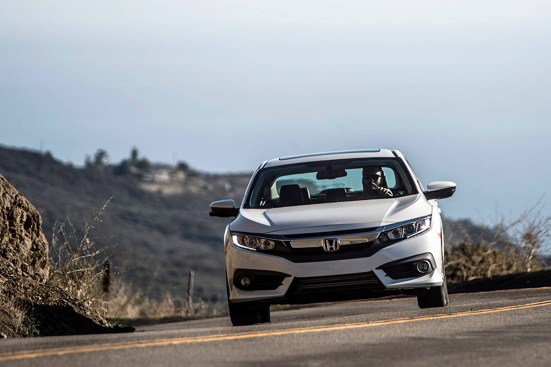 2016 Honda Civic driving