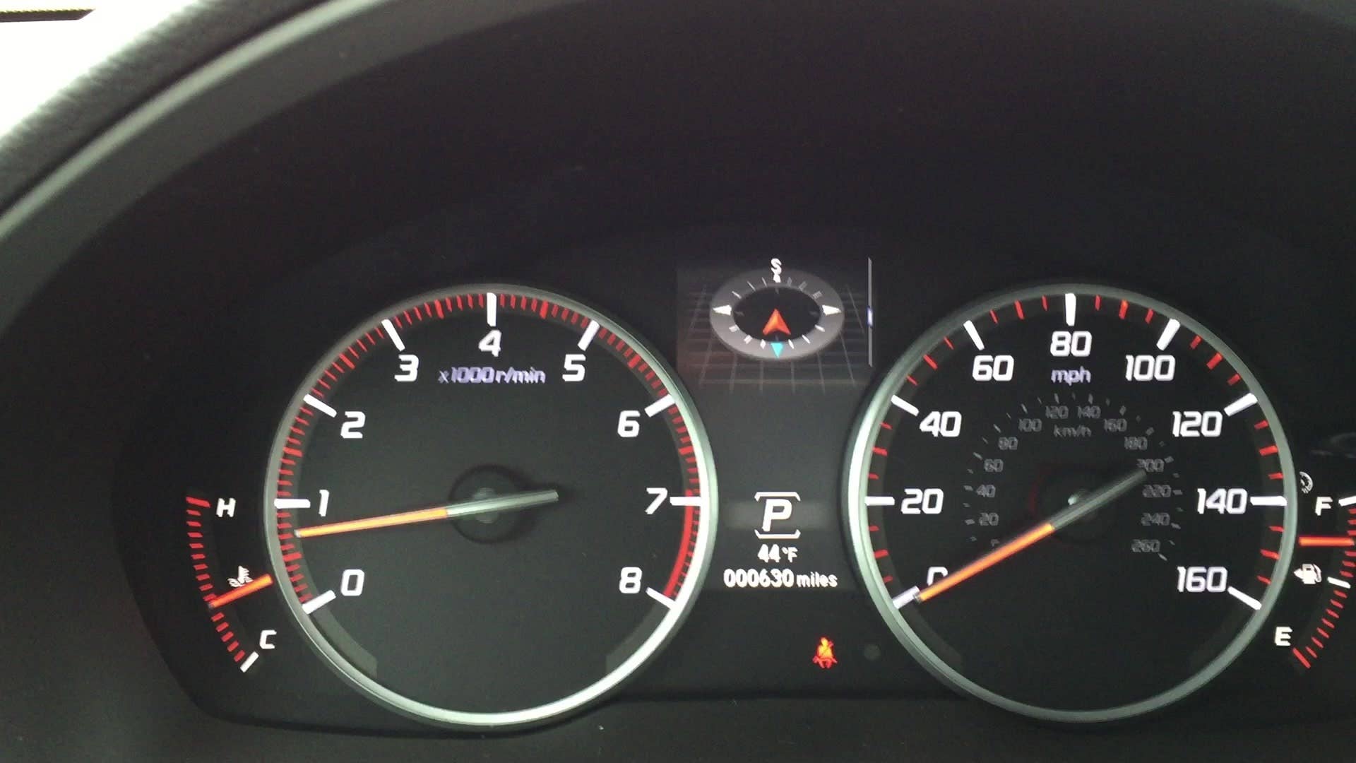 A brief description of the driver information menu in the 2016 Acura ILX.