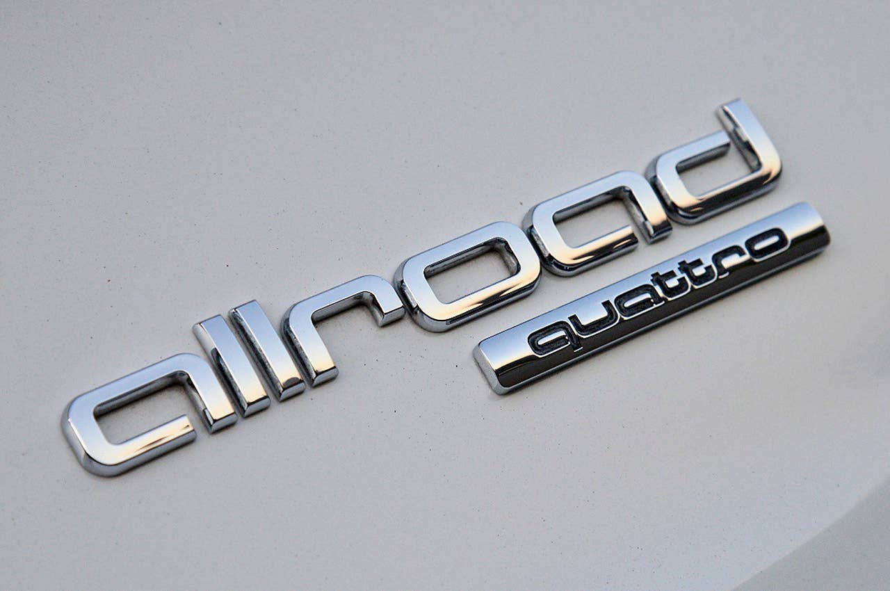 2013 Audi Allroad 2.0T Quattro badge
