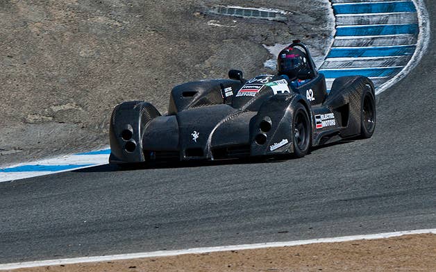 Marcos Ramirez drives the Palatov D1e at Refuel SportElectric TT