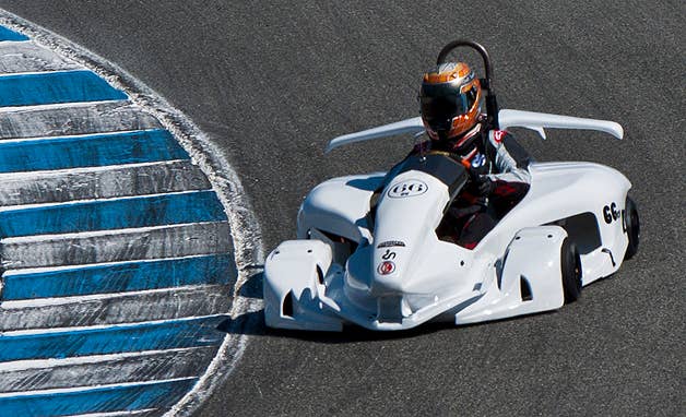 Rattlesnake 4 in the corkscrew at MazdaRaceway Laguna Seca