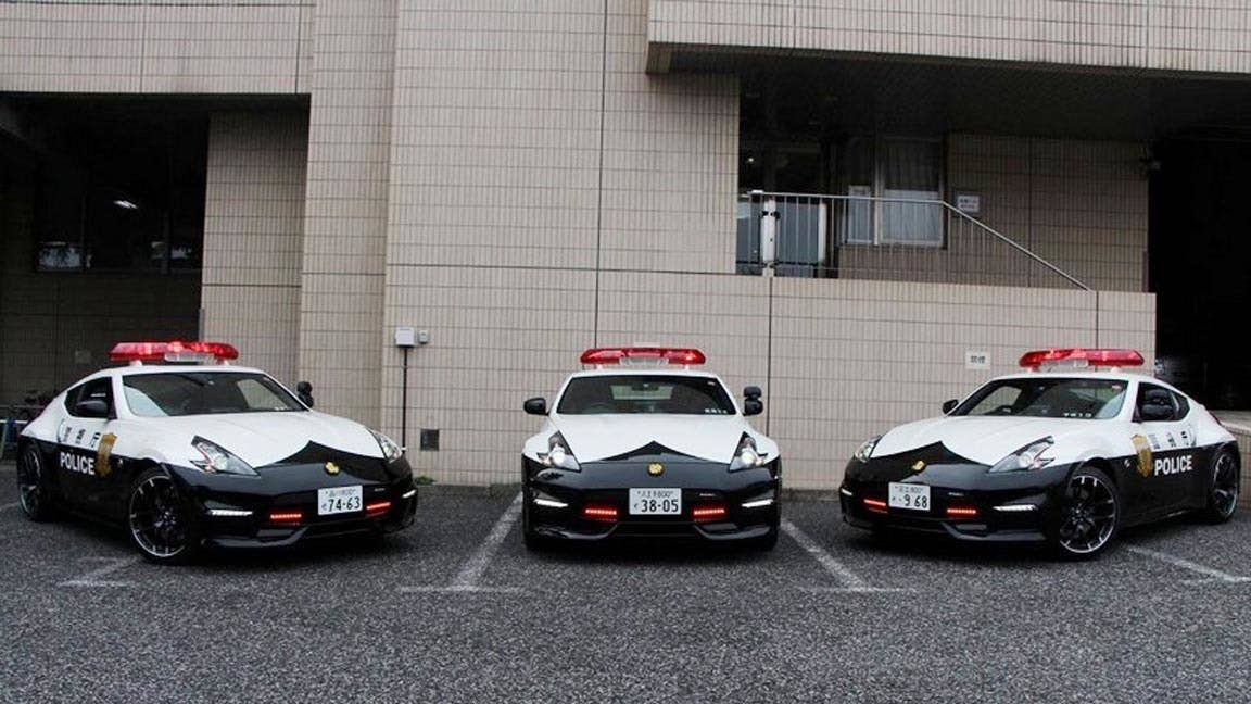 Nissan 370Z Nismo Tokyo Police trio