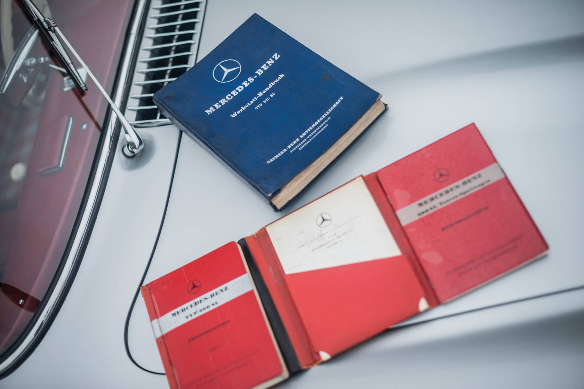 Mercedes-Benz 300 SL Sportabteilung Gullwing manual