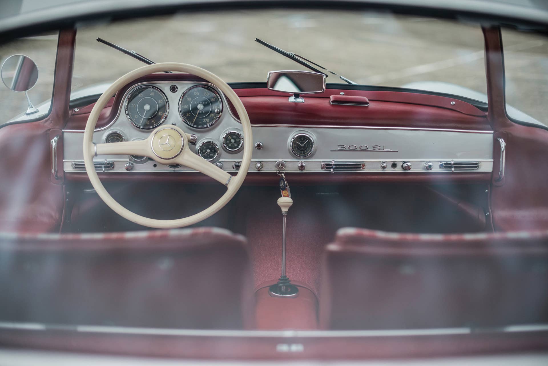 Mercedes-Benz 300 SL Sportabteilung Gullwing interior