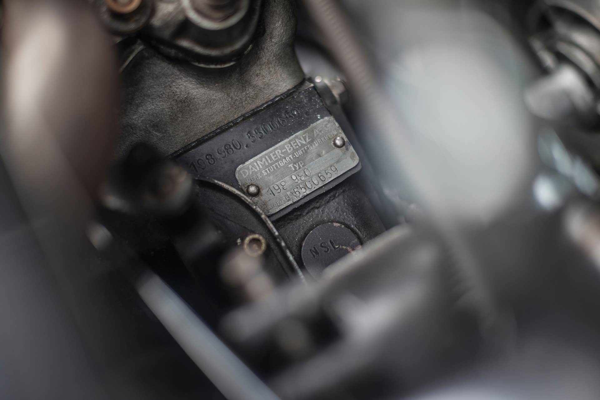 Mercedes-Benz 300 SL Sportabteilung Gullwing serial number