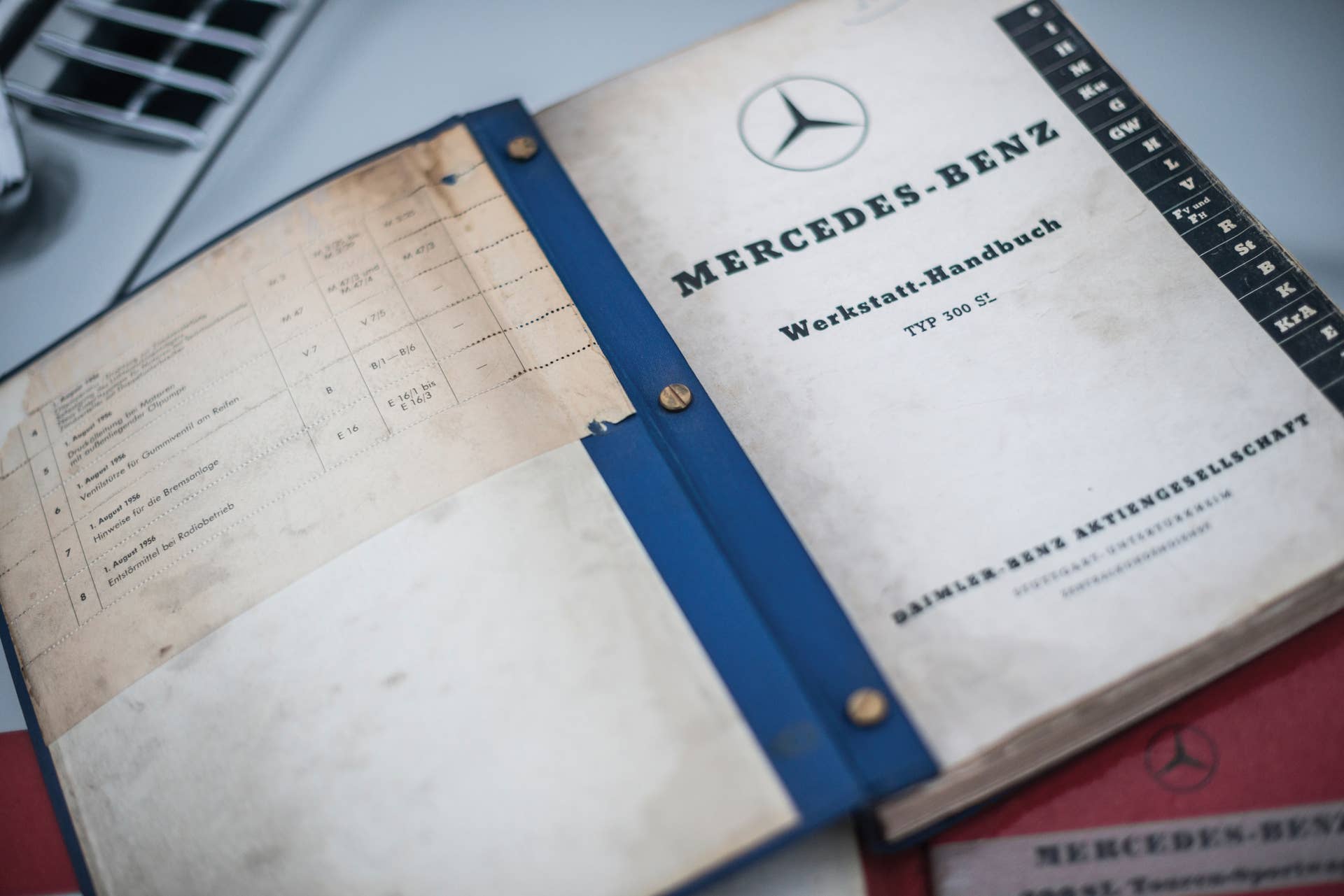 Mercedes-Benz 300 SL Sportabteilung Gullwing documents