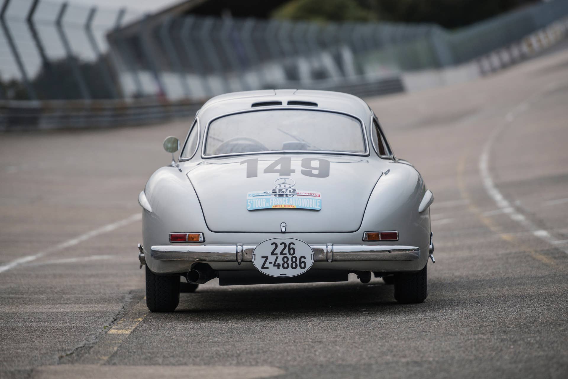 Mercedes-Benz 300 SL Sportabteilung Gullwing rear