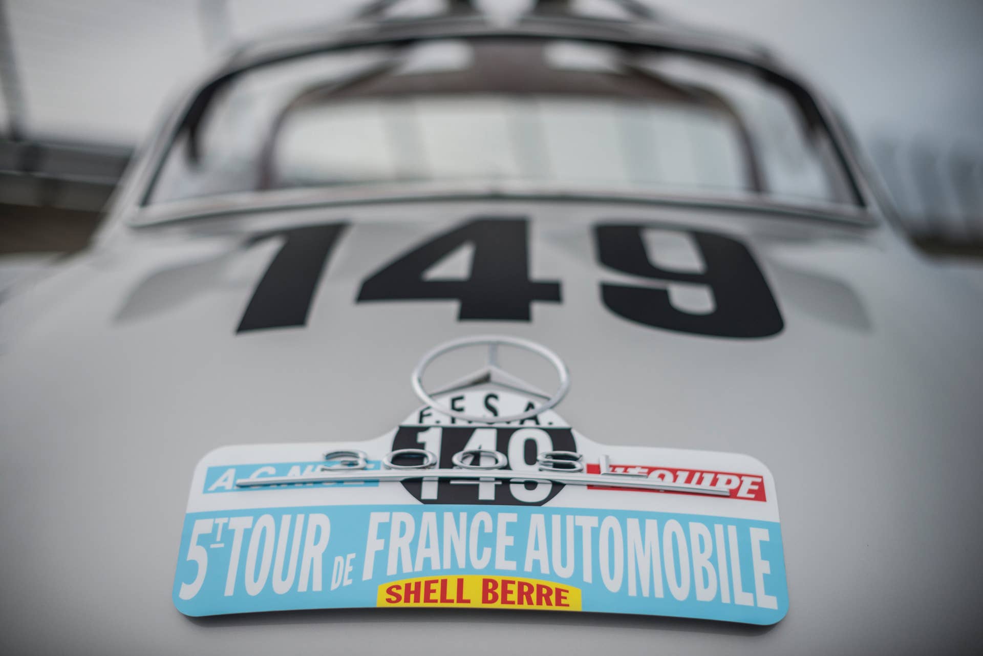 Mercedes-Benz 300 SL Sportabteilung Gullwing rear detail