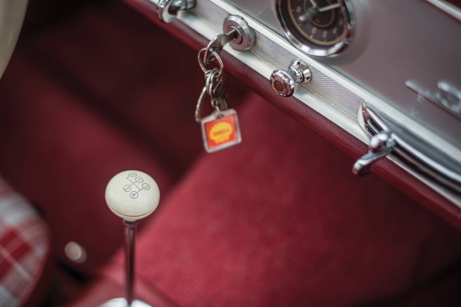 Mercedes-Benz 300 SL Sportabteilung Gullwing shifter