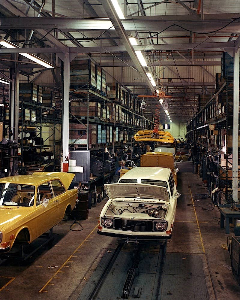 1960s volvos being built at halifax assembly in canada