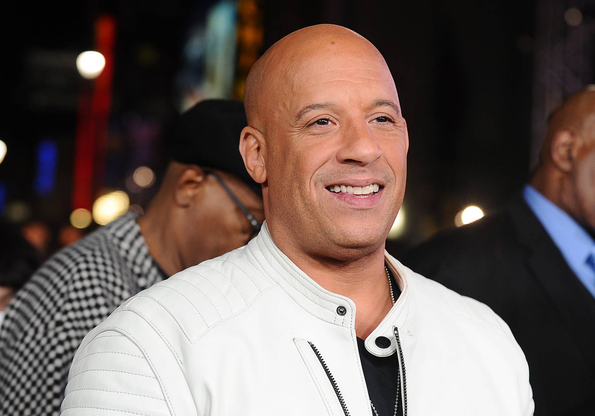 HOLLYWOOD, CA - JANUARY 19: Actor Vin Diesel attends the premiere of 'xXx: Return of Xander Cage' at TCL Chinese Theatre IMAX on January 19, 2017 in Hollywood, California. (Photo by Jason LaVeris/FilmMagic)