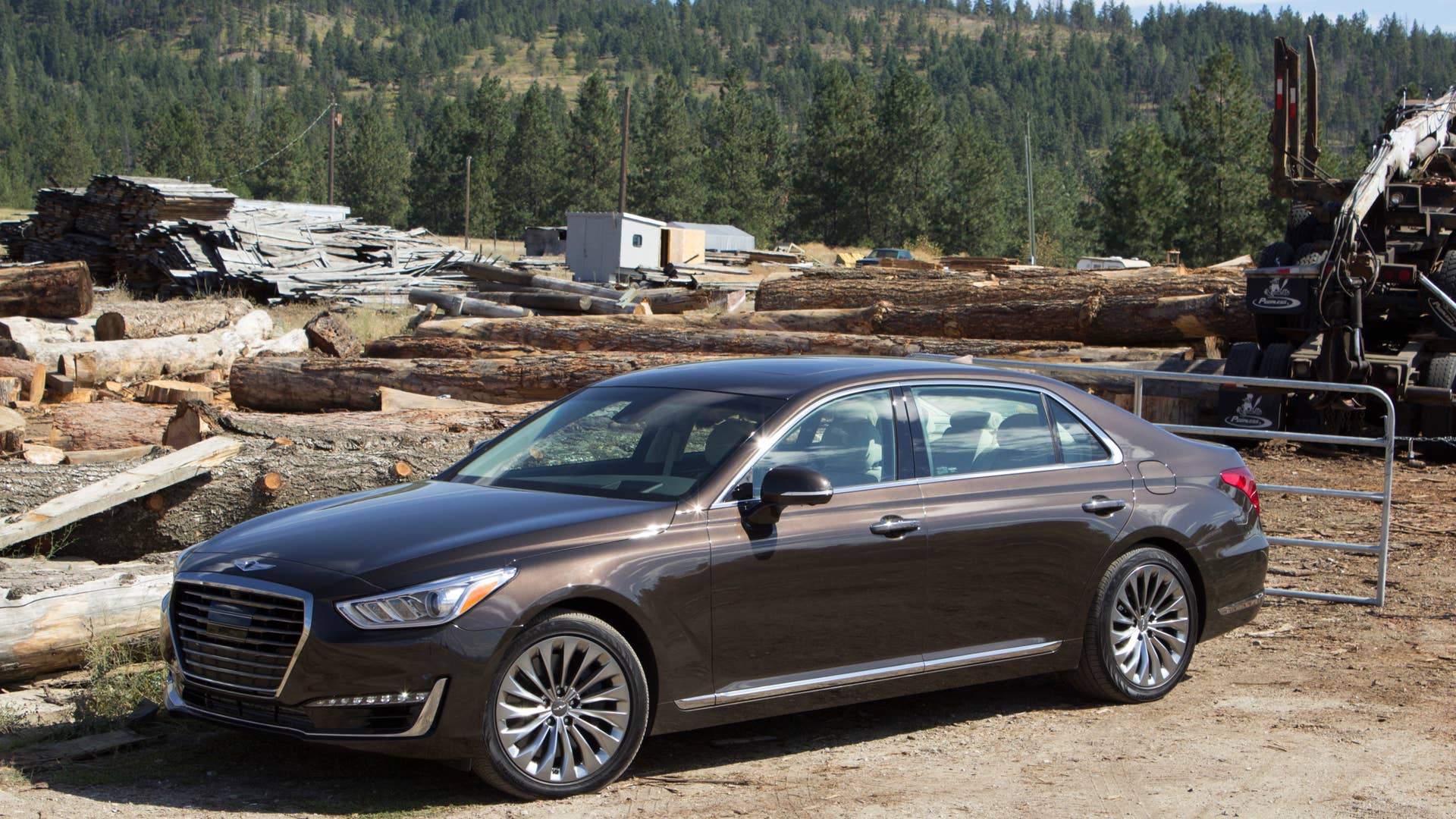 2017 Genesis G90 drive side