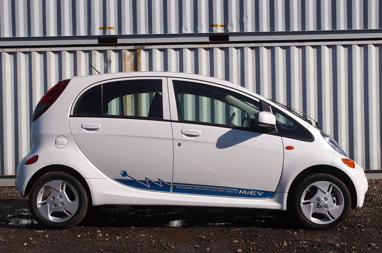 2012 Mitsubishi i side view