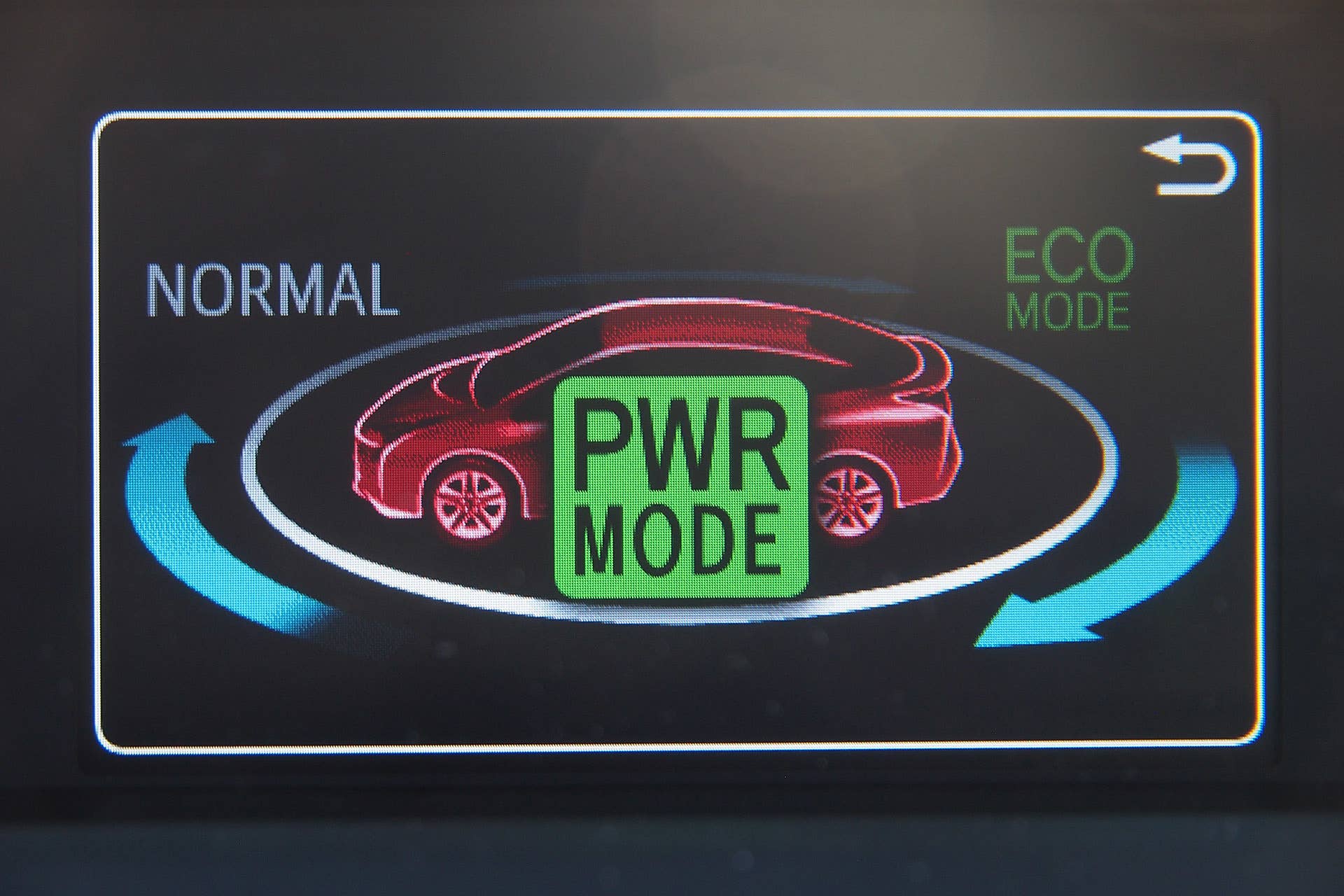 2016 Toyota Prius power mode