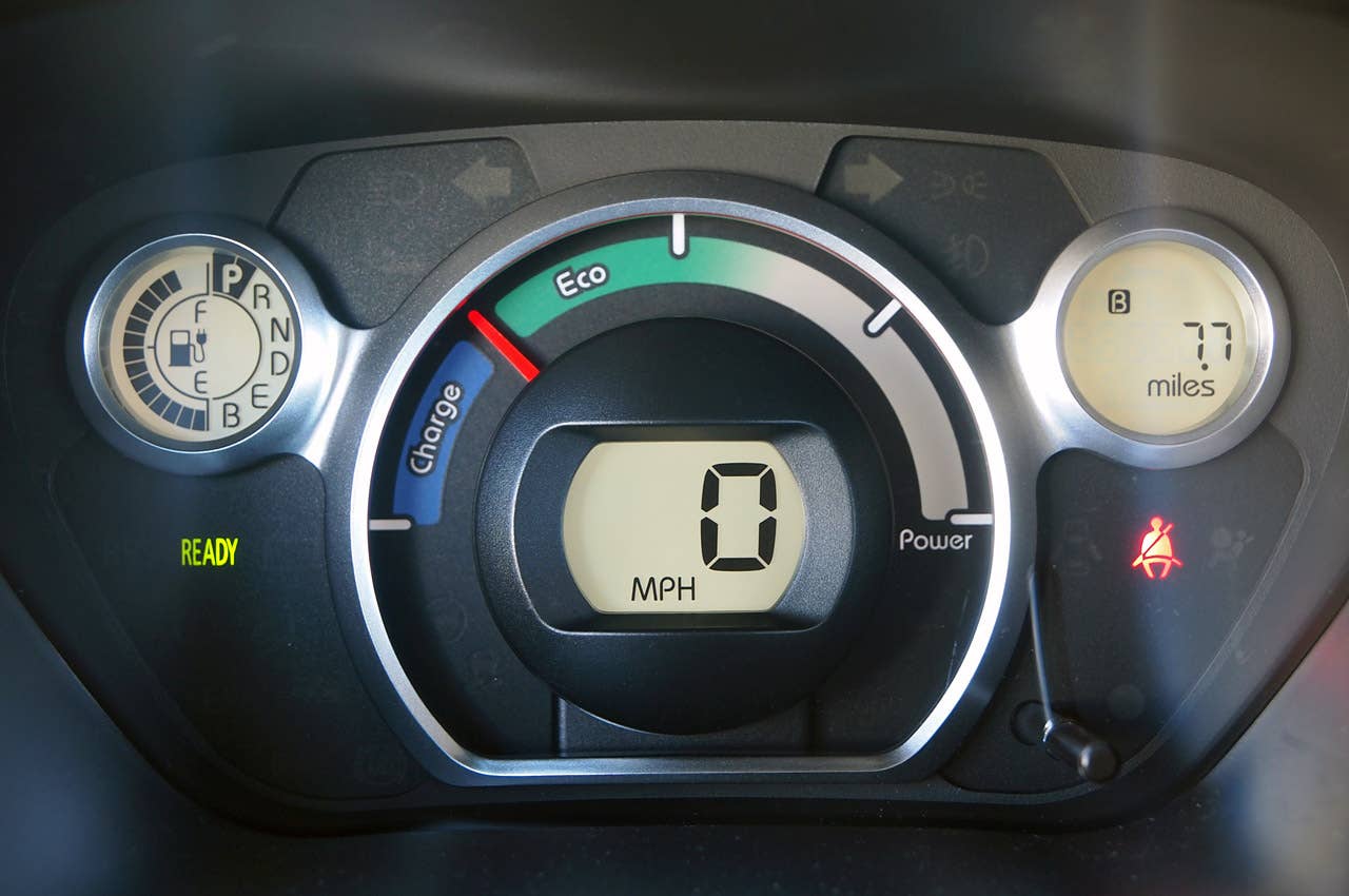 2012 Mitsubishi i gauges
