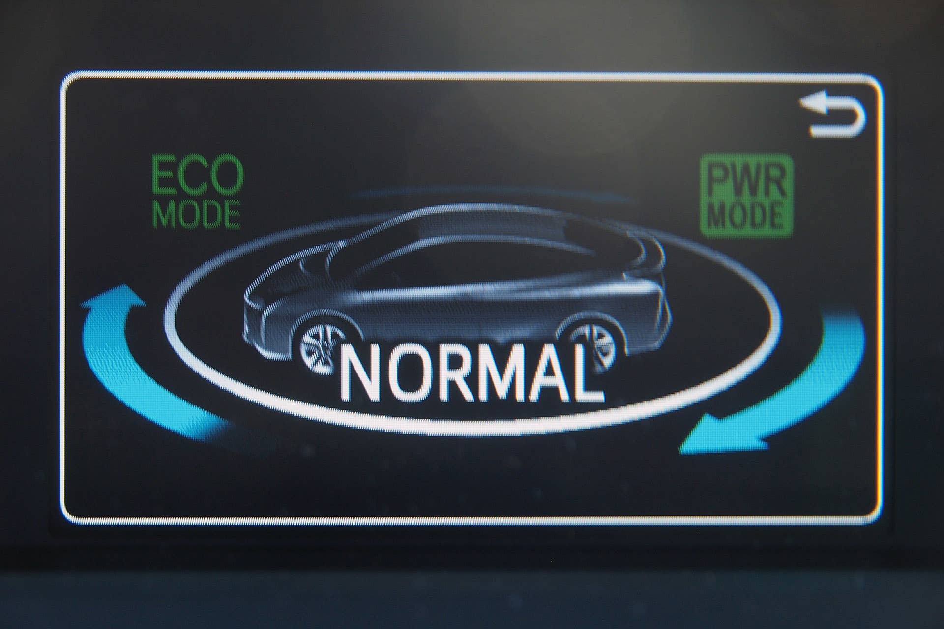 2016 Toyota Prius normal mode