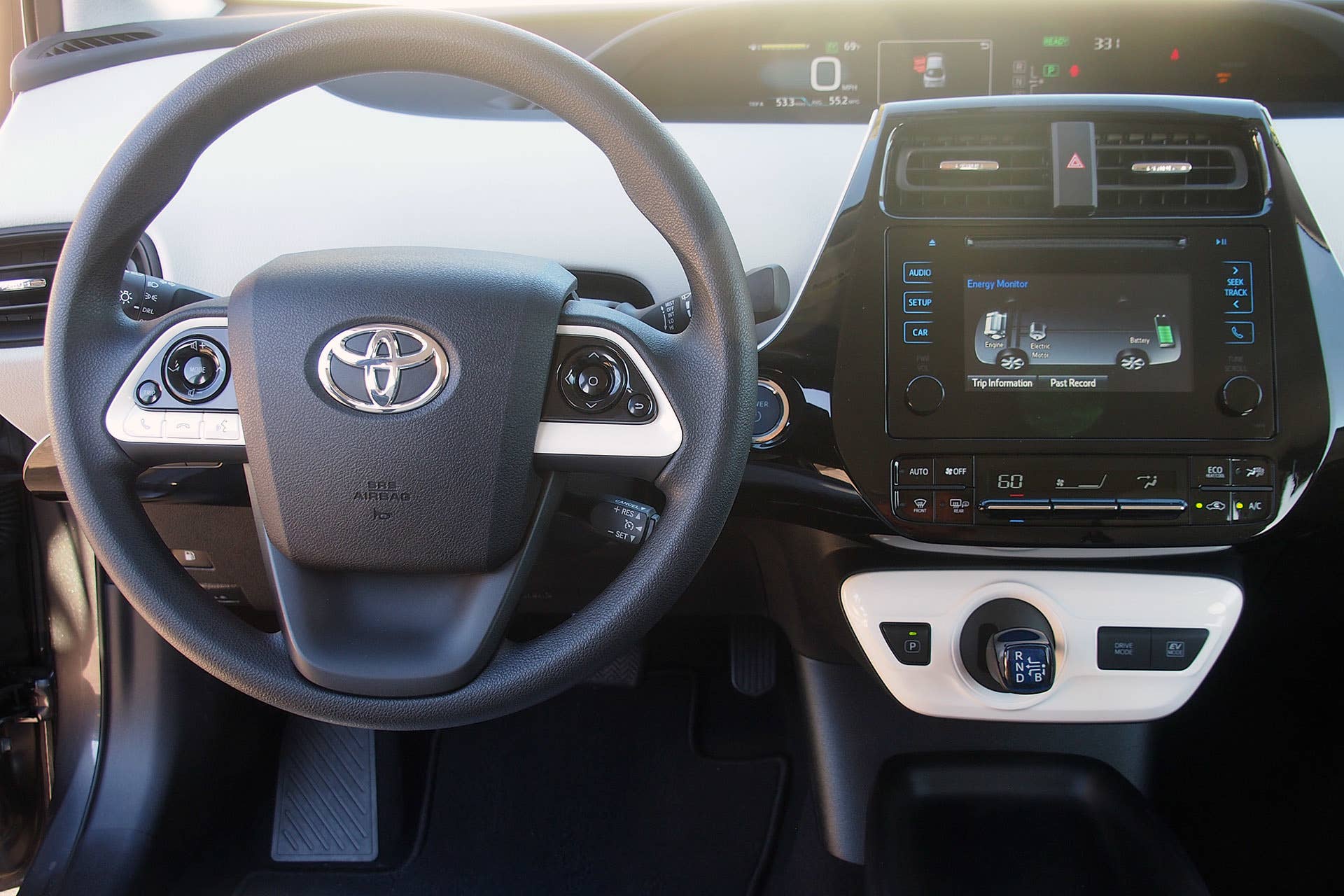 2016 Toyota Prius interior