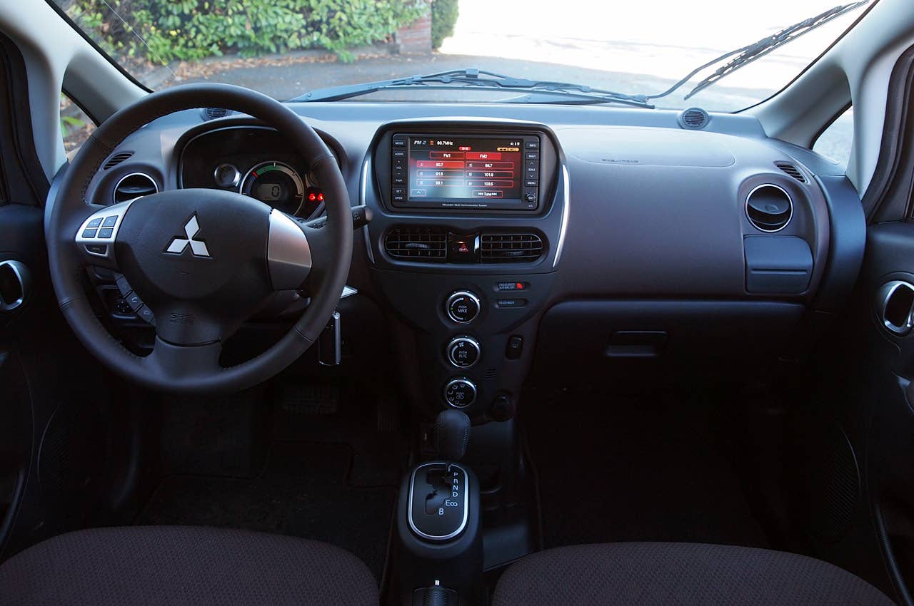 2012 Mitsubishi i interior