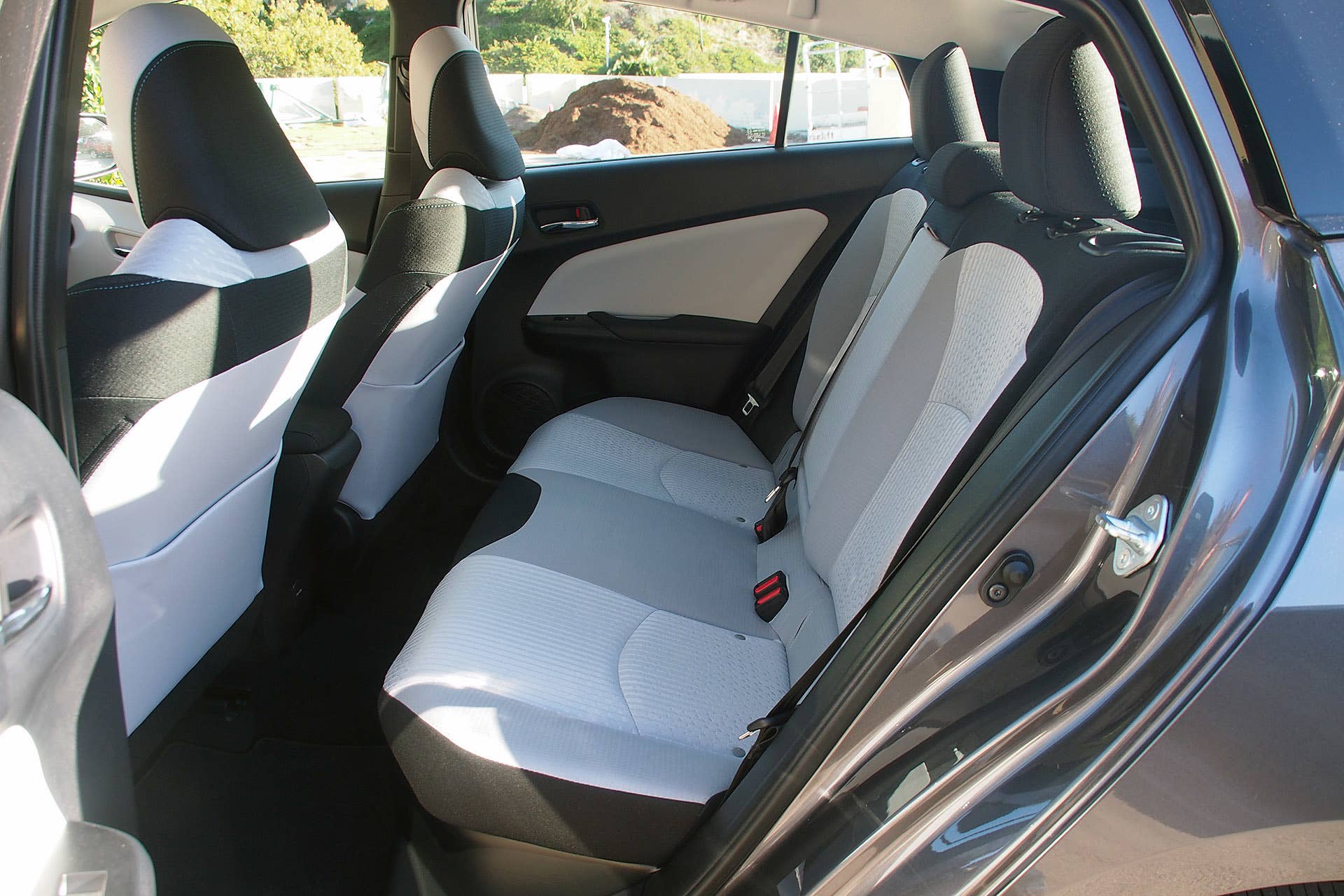 2016 Toyota Prius rear seats