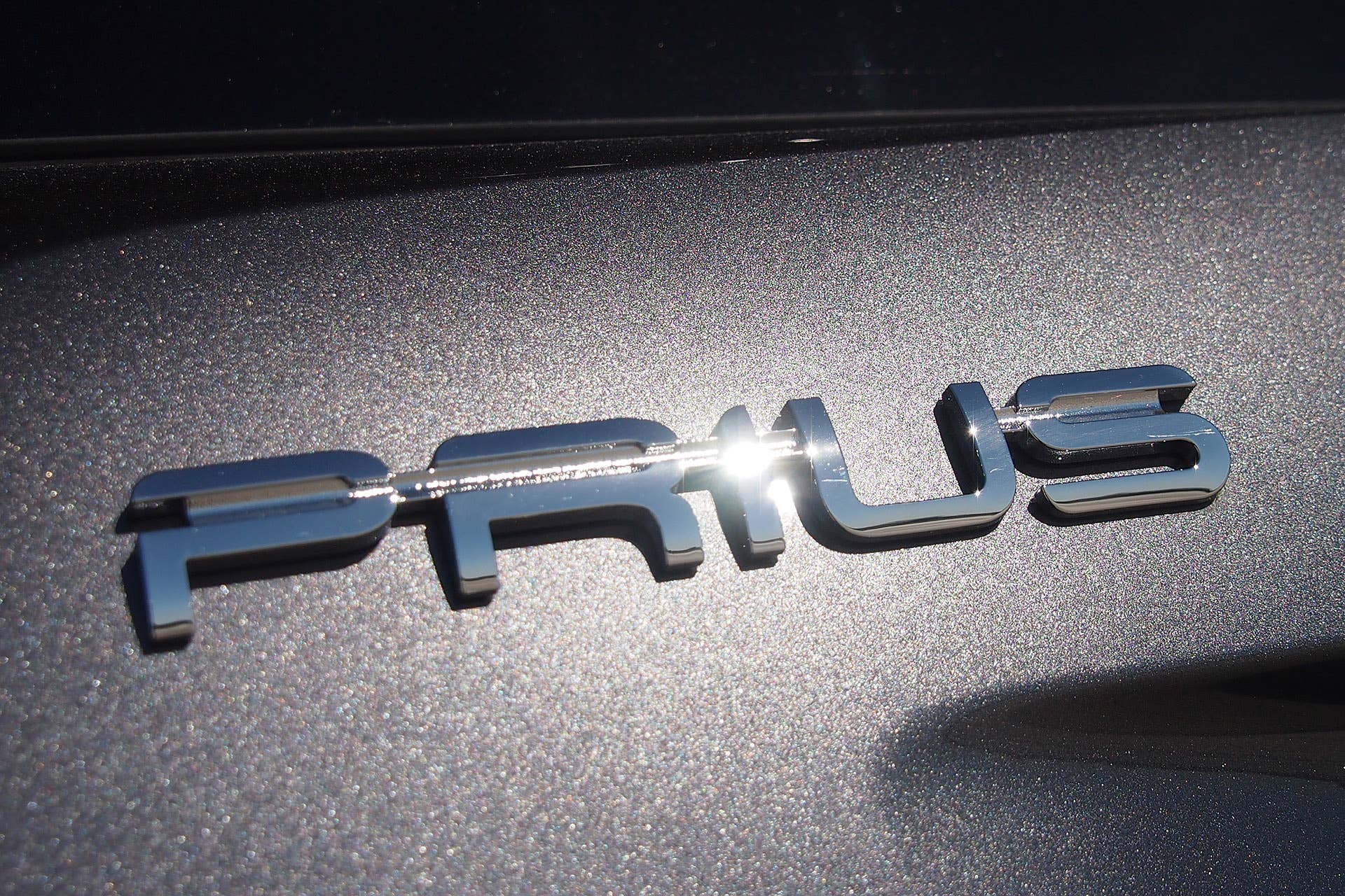 2016 Toyota Prius badge