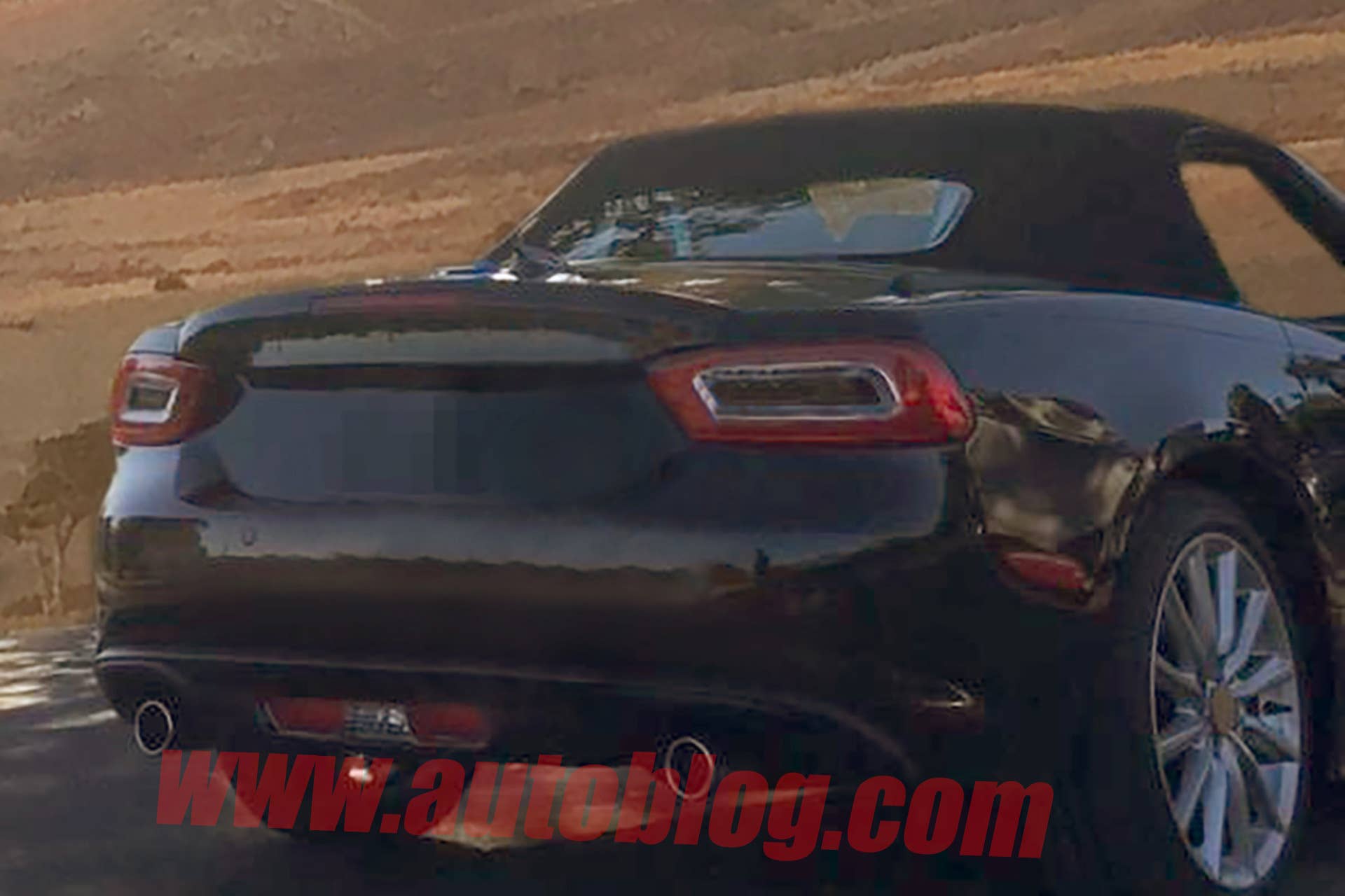 fiat rear taillights 124 spider convertible