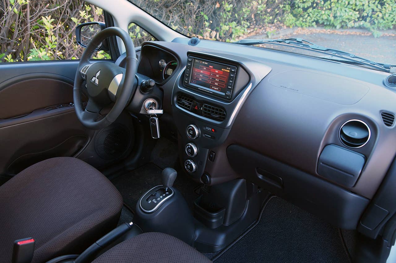 2012 Mitsubishi i interior