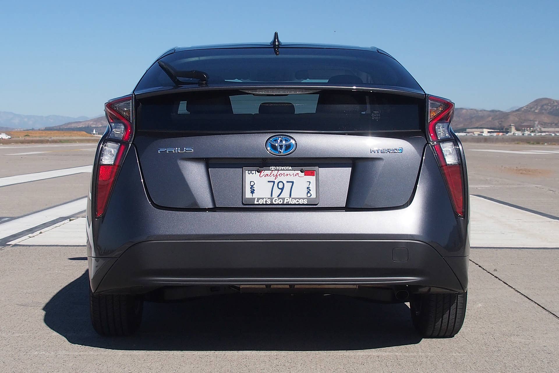 2016 Toyota Prius rear view