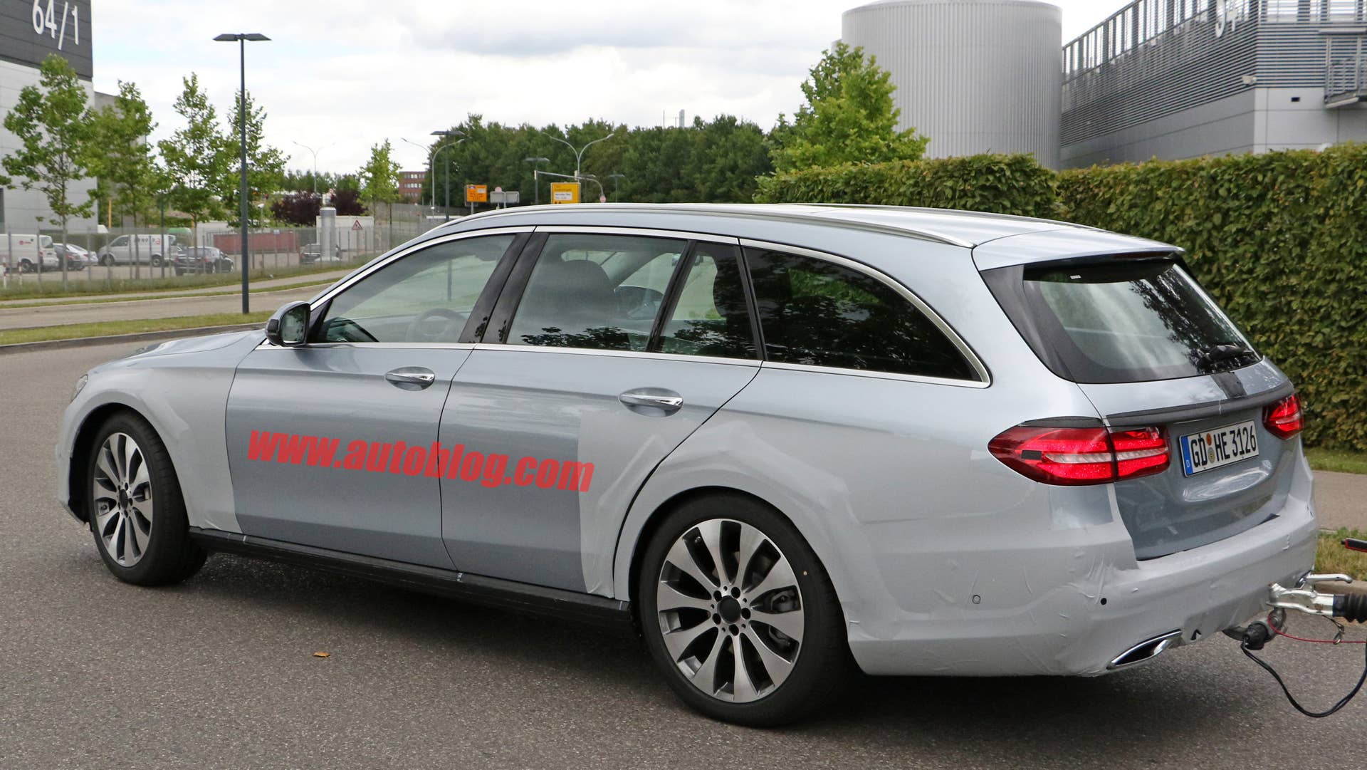 mercedes-benz e class all terrain driving