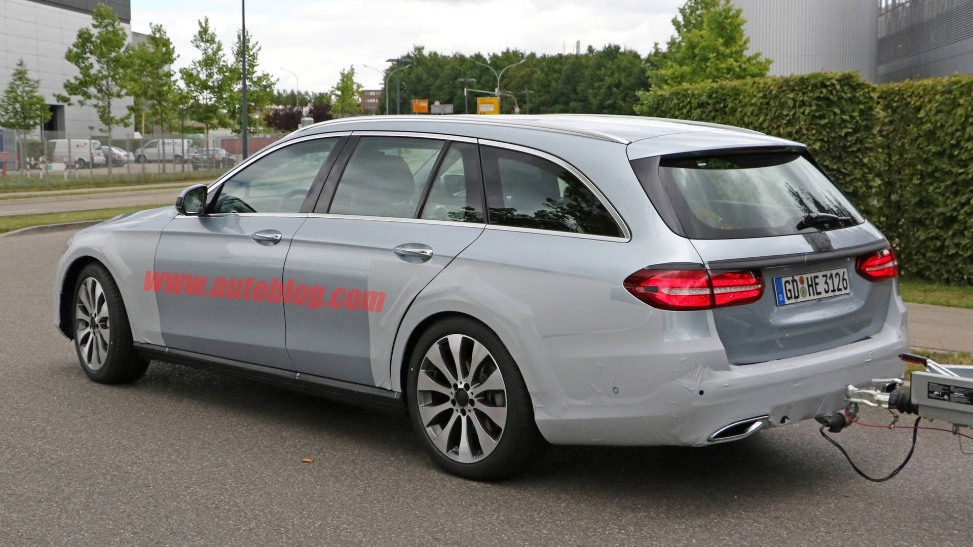 mercedes-benz e class all terrain rear spy photo