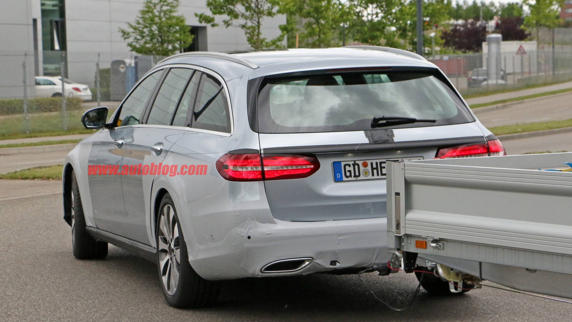 mercedes-benz e class all terrain rear spy photo