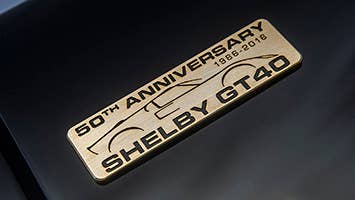 Shelby GT40 MKII 50th Anniversary Edition
