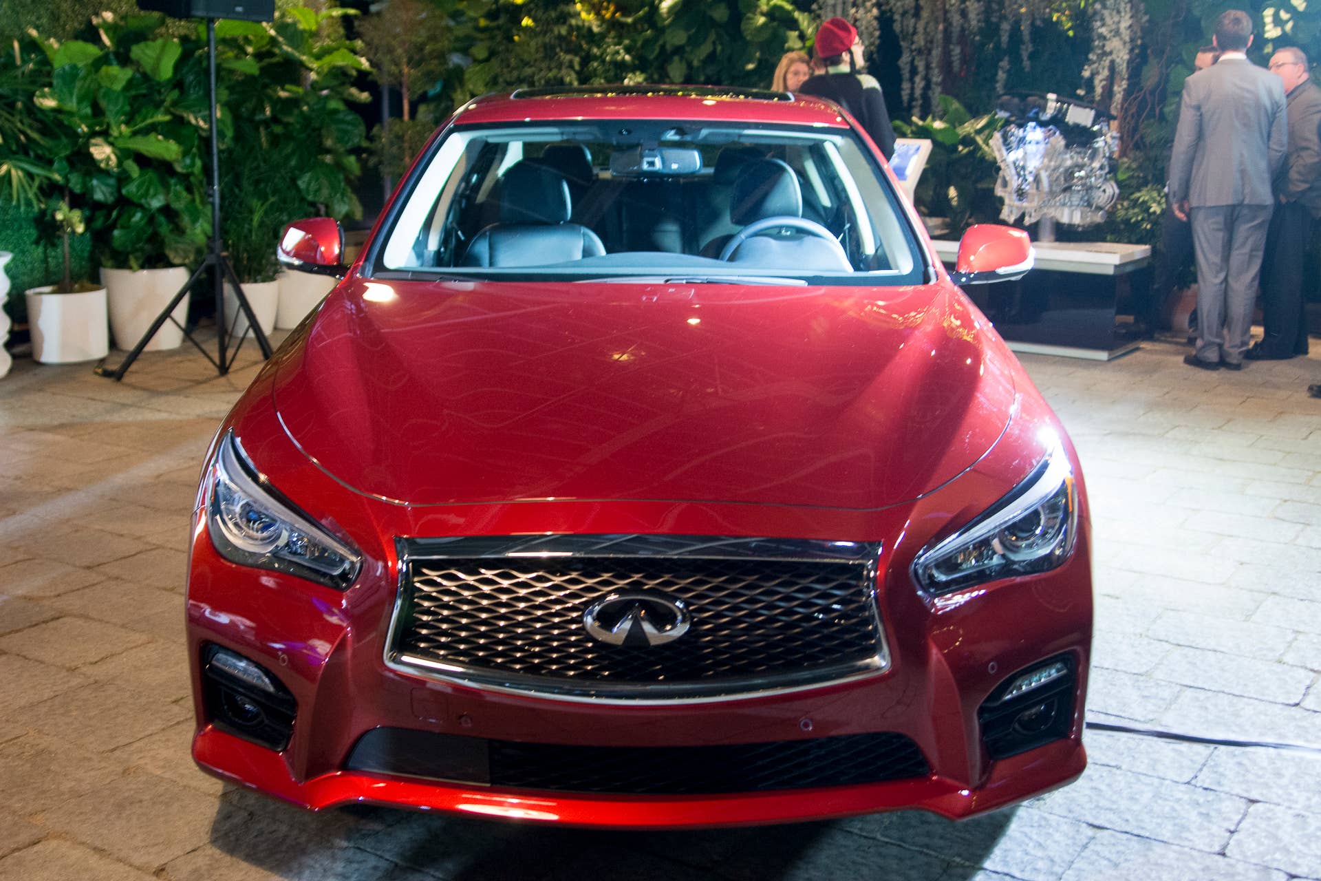turbo q50 sedan infiniti red sport