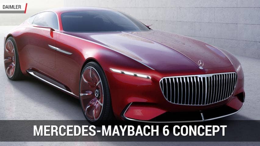Vision Mercedes-Maybach 6 Concept | Autoblog Minute